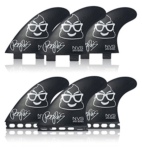 NVS Apex Series 3枚セット Amazon.com: Naked Viking Surf: Futures Fins