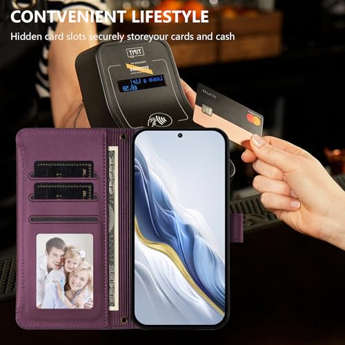 ZUOBDSDF Capa flip para Samsung Galaxy A32 4G Capa carteira com suporte de cartão PU couro com suporte para cartões, capa TPU à prova de choque para mulheres e homens, capa protetora compatível com