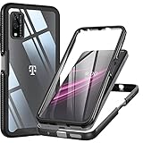 for T-Mobile REVVL V Phone Case: Full Body Protective Clear Back Cell Phone Cover | Built-in Screen...