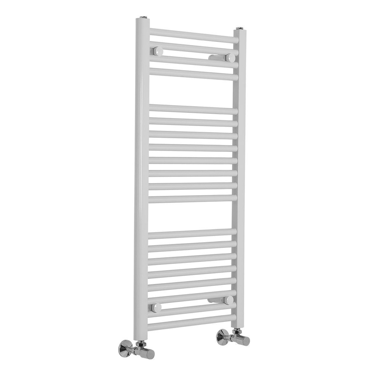 Warmehaus White Contemporary Straight Heated Bathroom Towel Rail Radiator Rad 970 X 450