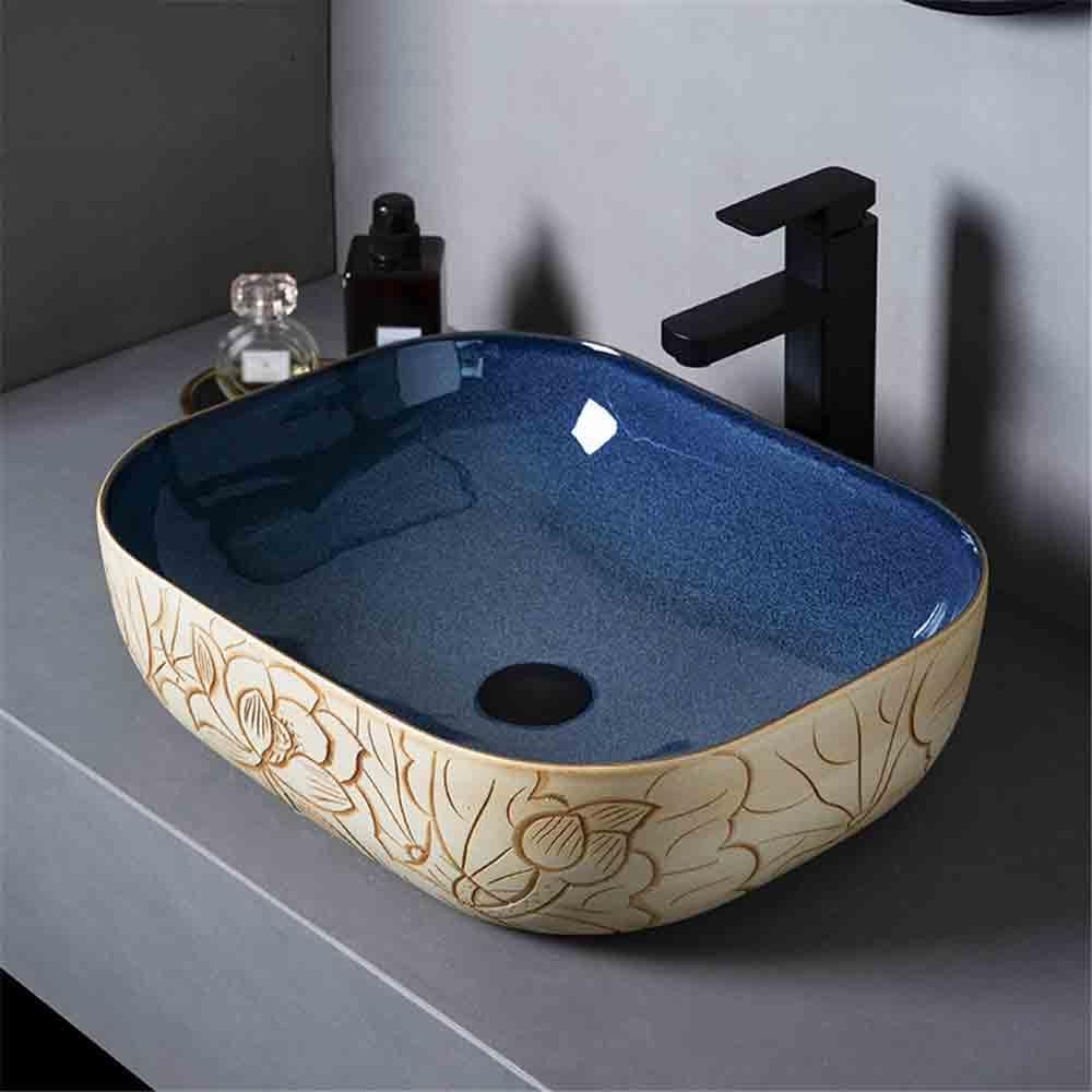 Lavabo da appoggio Lavabo da Appoggio Patio Bagno in Ceramica