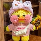 【Diseño lindo】 Lalafanfan esquiva un hilo de labios carnosos y mejillas. Entonces encontrarás a alguien que se parezca a este pato. Es super cuteeeeeee. Nadie puede resistirse al encanto de un agachado