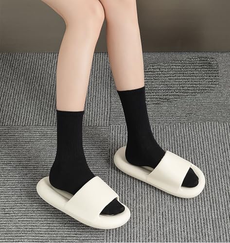 Solid Color Crew Socks Colorful Boot Sock Candy Colored Dress Socks for Women, Men 6