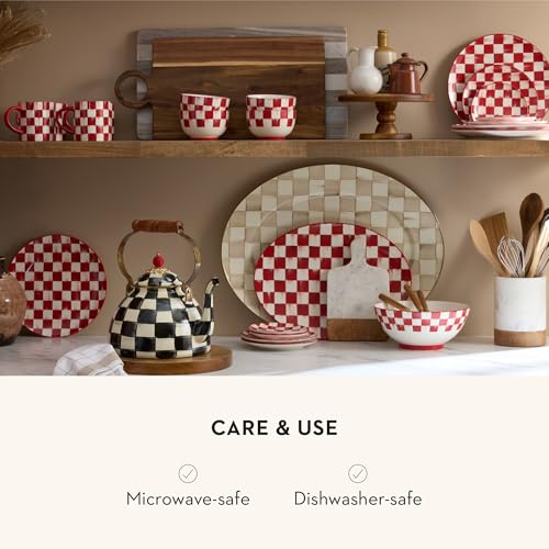 Set de 4 mugs de cerámica Stoneware 11 onzas miniatura 5