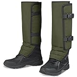 MDSTOP Snake Gaiters Leg Guards, Waterproof Snake Guards for Hunting, Hiking and Farm Working, Adjus