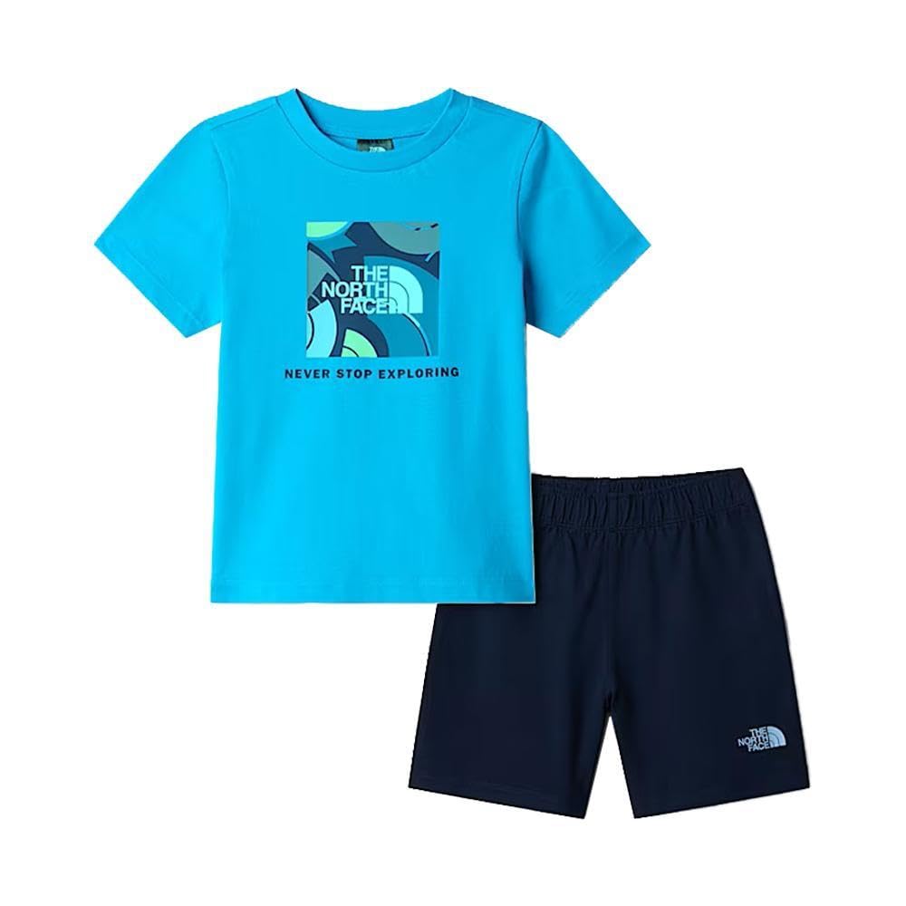 THE NORTH FACE Box Nse Play Reg Set Shorts Unisex - Bambini e ragazzi (Pacco da 1)
