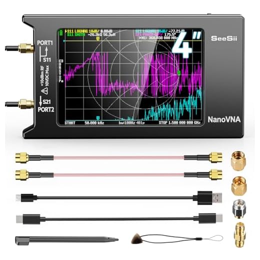SEESII NanoVNA-H4 Vector Network Analyzer