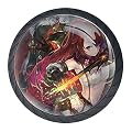 Nights of Azure 2 Artwork Glass for Dresser Drawers Pack of 4
