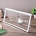 OUNONA 10.2in/26cm Pigeon Cage Door Birdcage Door One Way Entrance Door Bird T Trap Birdcage Iron Wire Trap Door for Racing Pigeon Bird Cage Breeding Supply Racing - White