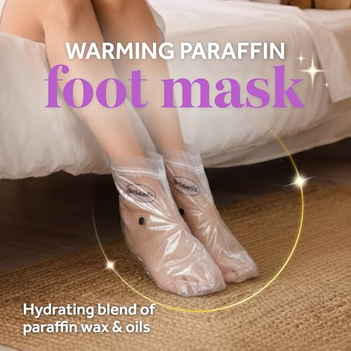 Image of Dr. Scholl's Pedi Perfect Warming Paraffin Wax for Feet, Foot Mask
