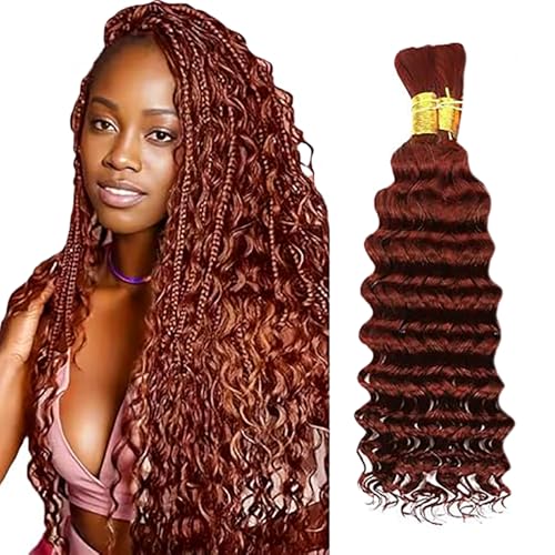 Tissage cheveux humains Deep Wave 24 pouces pour changer de look en vacances