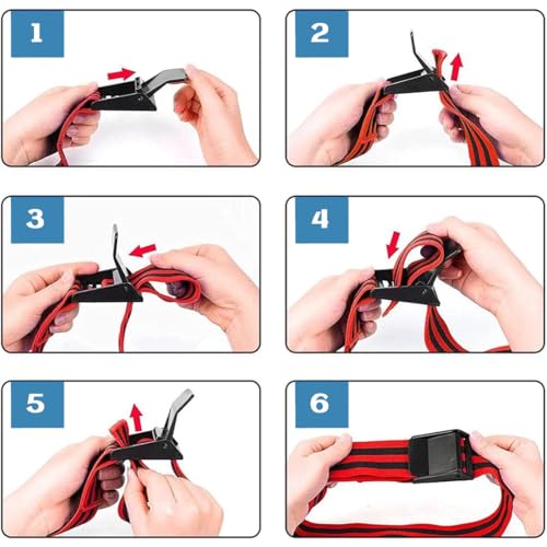 GXGM 2 Stück Okklusionsbänder Blutfluss Restriktion Bänder Flexibel Arme und Beine Holen Sie Sich Male Muskeln