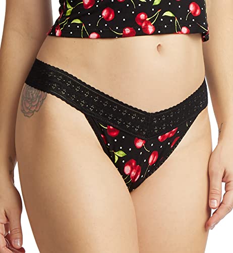 hanky panky Printed Dream Original Thong Cherry Bomb One Size