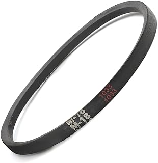 Othmro M-18 Drive V Belt Inner Girth Industrial Power Rubber Transmission Belt 18inch Mower Belt Drive for Replacement Upper Transmission Triangle Rubber Lawn Industry Deck