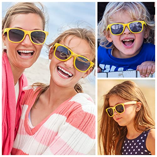 Image of TUPARKA 12 Pack Kids Sunglasses in Bulk Kids School Party Goody Bag Fillers for Birthday Party Beach Pool Party