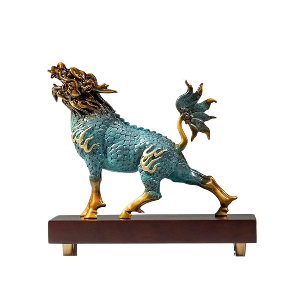 GLETSF Metal Decorations Home Living Room Decoration Ornaments Living Room Desktop Copper Porch Ornaments Handmade Art Statues Home Decorations,