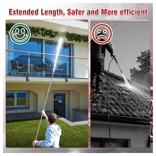 TasuoX 120" Pressure Washer Extension Wand