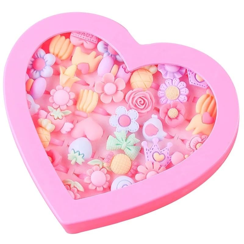 girls finger rings for girls Finger Rings Pretend Dress Up Play Rings - Pack of 36 pieces with box (B0CQVTSJT3) Amazon Price History, Amazon Price Tracker