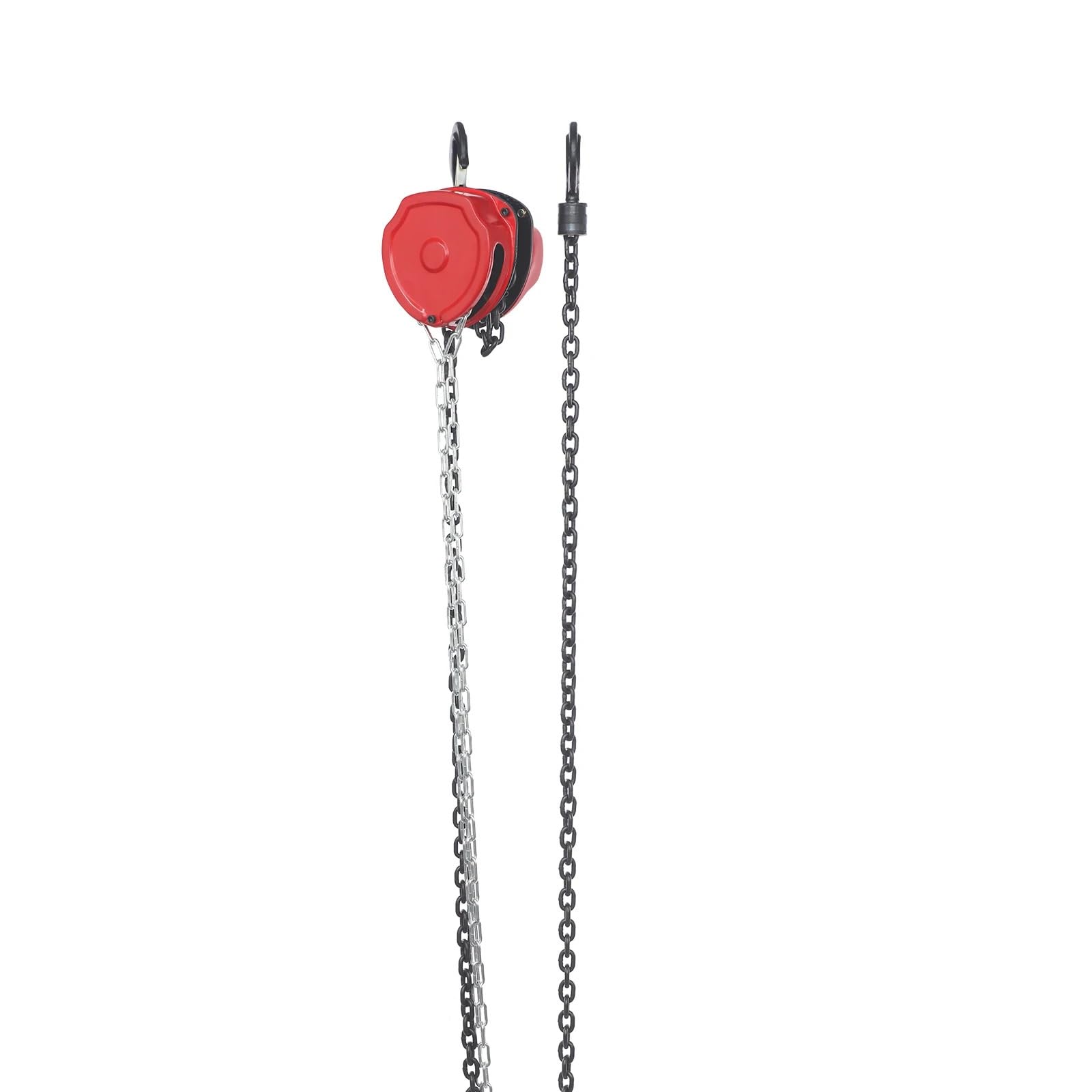 flaschenzug Manueller Kettenzug, 1 Tonne Kapazität, 6 m Hub, robust, G80-Manganstahl, Hand für Garage, Fabrikdock, Rot Elektrischer Hebezeug-Stützarm