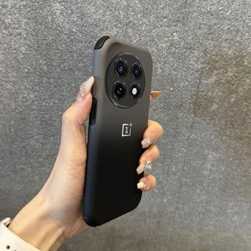 Image of MILLION CASES Back Cover Case for OnePlus 13R Shockproof Protective Dark Smoke Case for Men & Boys