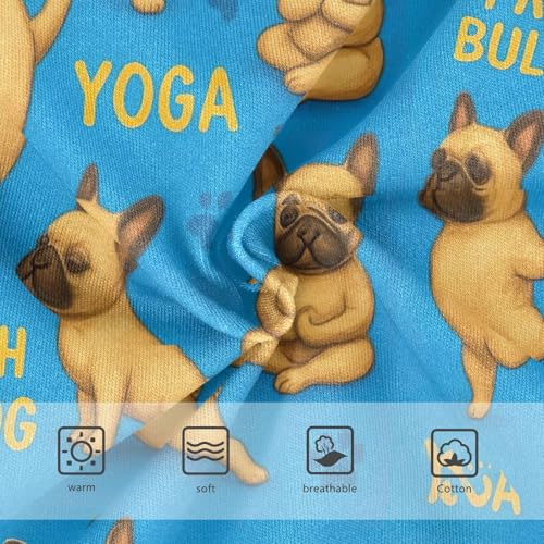 Joisal Girls Underwear Toddler 2t Cotton Girl Panties Cute Aesthetic Kids Briefs Undies Cute Funny French Bulldogs Blue3