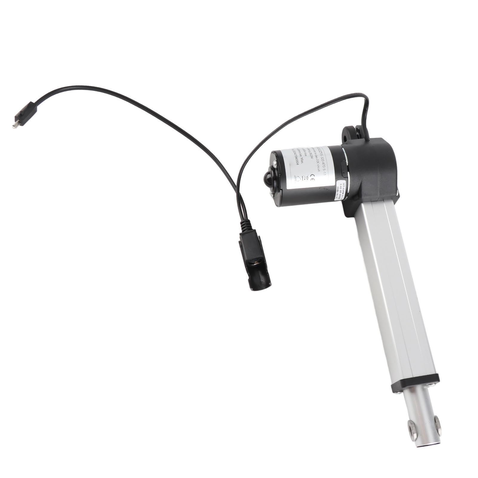 Elektryczny Siłownik Liniowy o Wysokiej Wydajności, Skok 150 Mm do Użytku Domowego DC 29 V 4500 N Podnośnik do Sofy Elektrycznych łóżek Medycznych, Szary 1 szt.