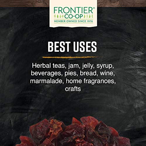 Miniatura 6 de Frontier Co-op Escaramujo orgánico cortado y tamizado sin semillas, 3 libras  Escaramujos secos para té de rosa mosqueta orgánico, polvo de rosa