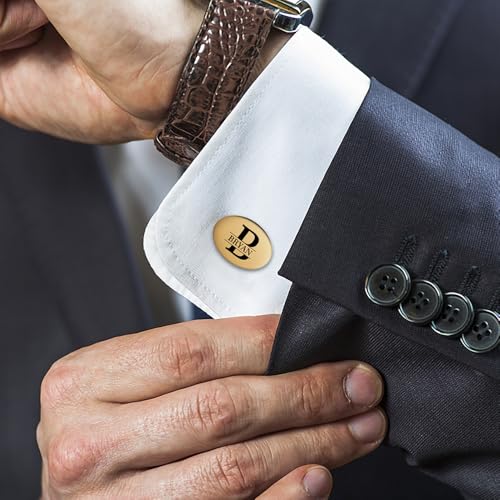 Set personalizado de mancuernas y clip para corbata para hombre miniatura 3