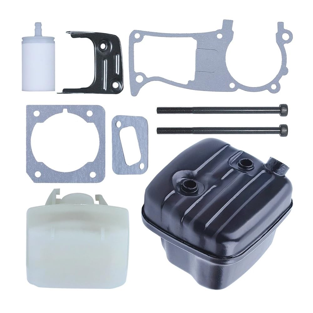 Kit de Juntas de Filtro y Pernos de Soporte for Motosierra de Gasolina XP 351, 353, 350, 340, 345 y 346 (OEM 503 86 27 03)