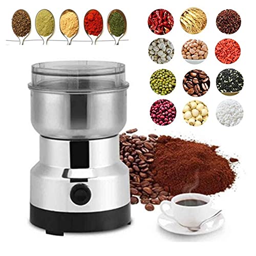 Tragbare Handkaffeemühlen, elektrische Kaffeemühle, Küche, Müsli, Nüsse, Bohnen, Gewürze, Körner, Mahlen, Kaffeemaschine… – Bild 3