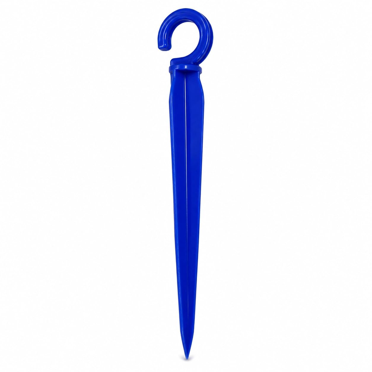 16mm Lateral Hold Stake for Drip Irrigation Pipe | UV Stabilized Plastic Hook Support Stake for 16 OD Lateral Pipe | Blue Drip Irrigation Holder for Nursery, Greenhouse (Pack of 30)-picture-28