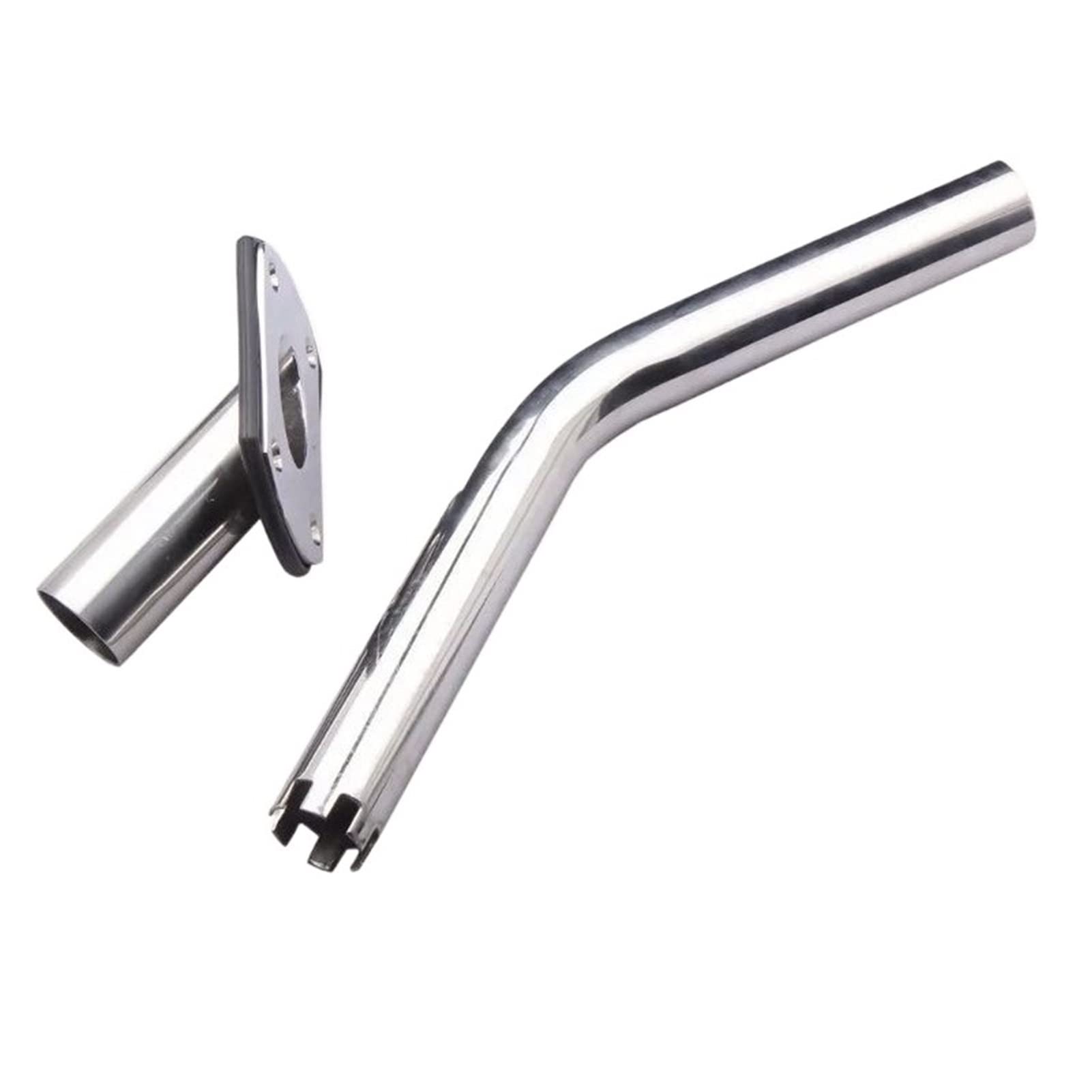 Łódź uchwyt wędkarski Holder Outrigger Stainless Steel Rod pod pokład z bazą Łatwy montaż