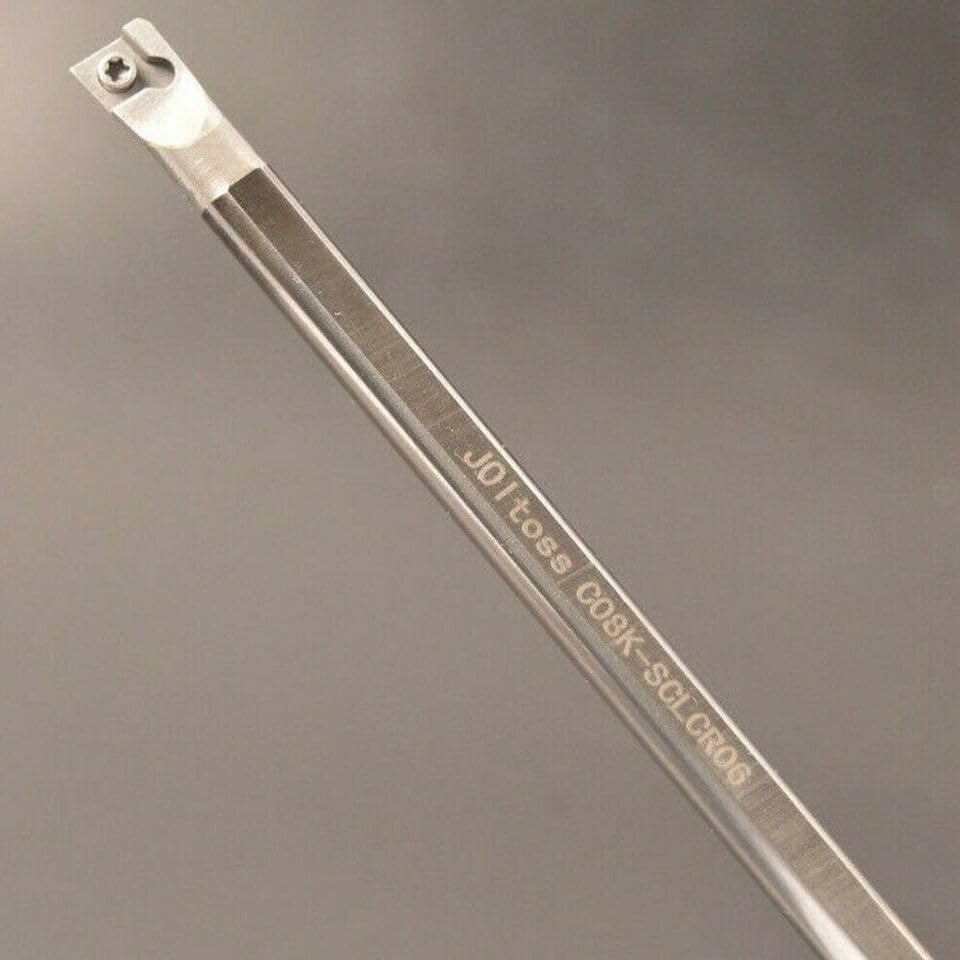 Lathe Inner Turning Tool Boring Bar Part Fit for CCMT0602/C08K-SCLCR06/Solid Carbide
