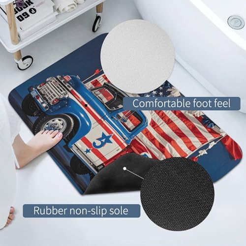 Tapis de bain antidérapant super absorbant évite les glissades douche - 5