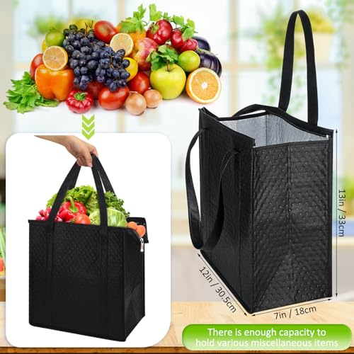 Locmeo 10-Pack Insulated Grocery Bags