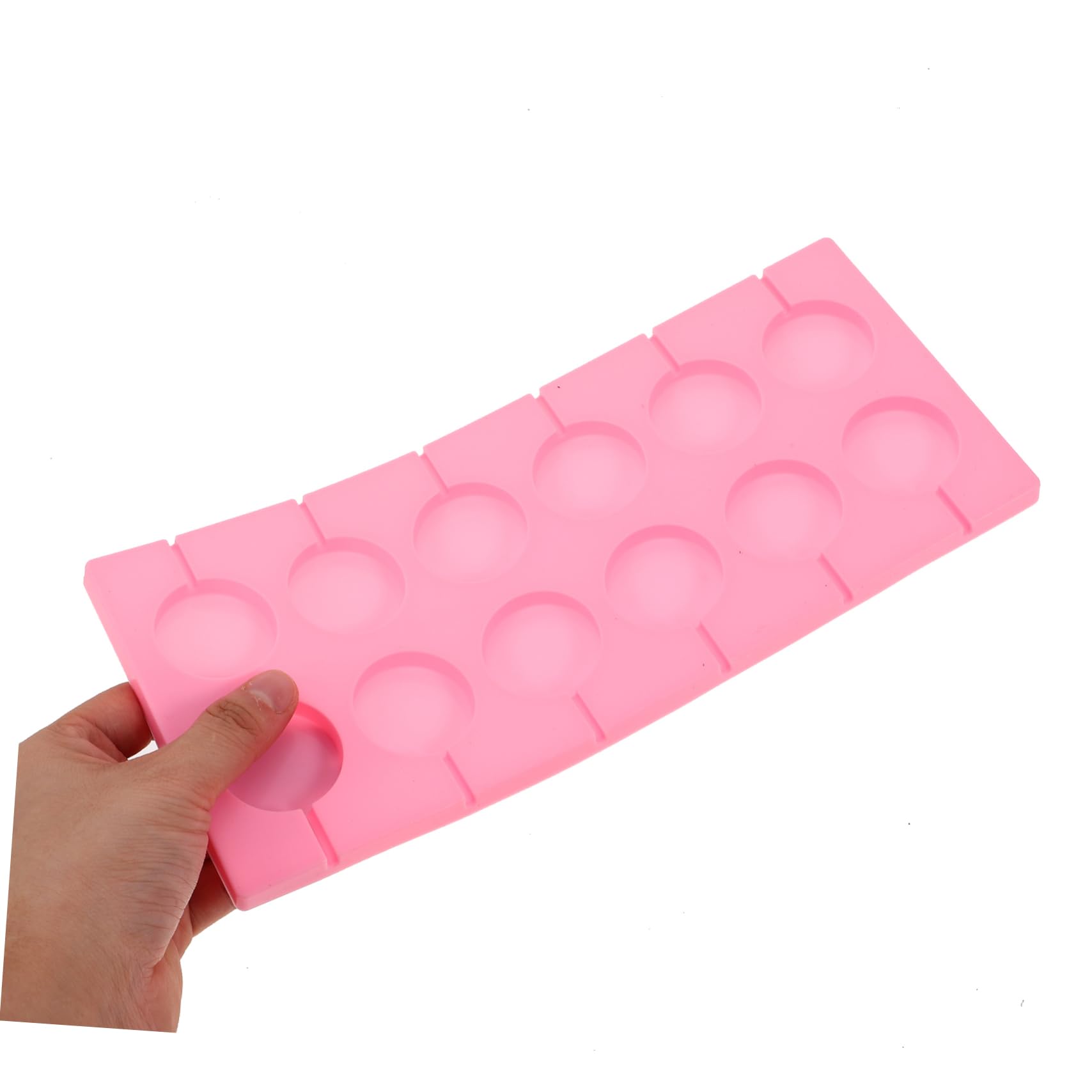 Luxshiny 1 Satz Lollipop Silikonform für Weihnachten Teiliges für Schokoladenlollis Eiswürfel und Kleine Leckereien Lollipop Sticks Geschenkbeuteln und Twist Bindern