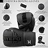 Jayefo-R-6-Boxing-Gloves R-6 Boxing Gloves for Men & Women Sparring Heavy Punching Bag MMA Muay Thai Kickboxing Mitts (Black, 16 OZ)