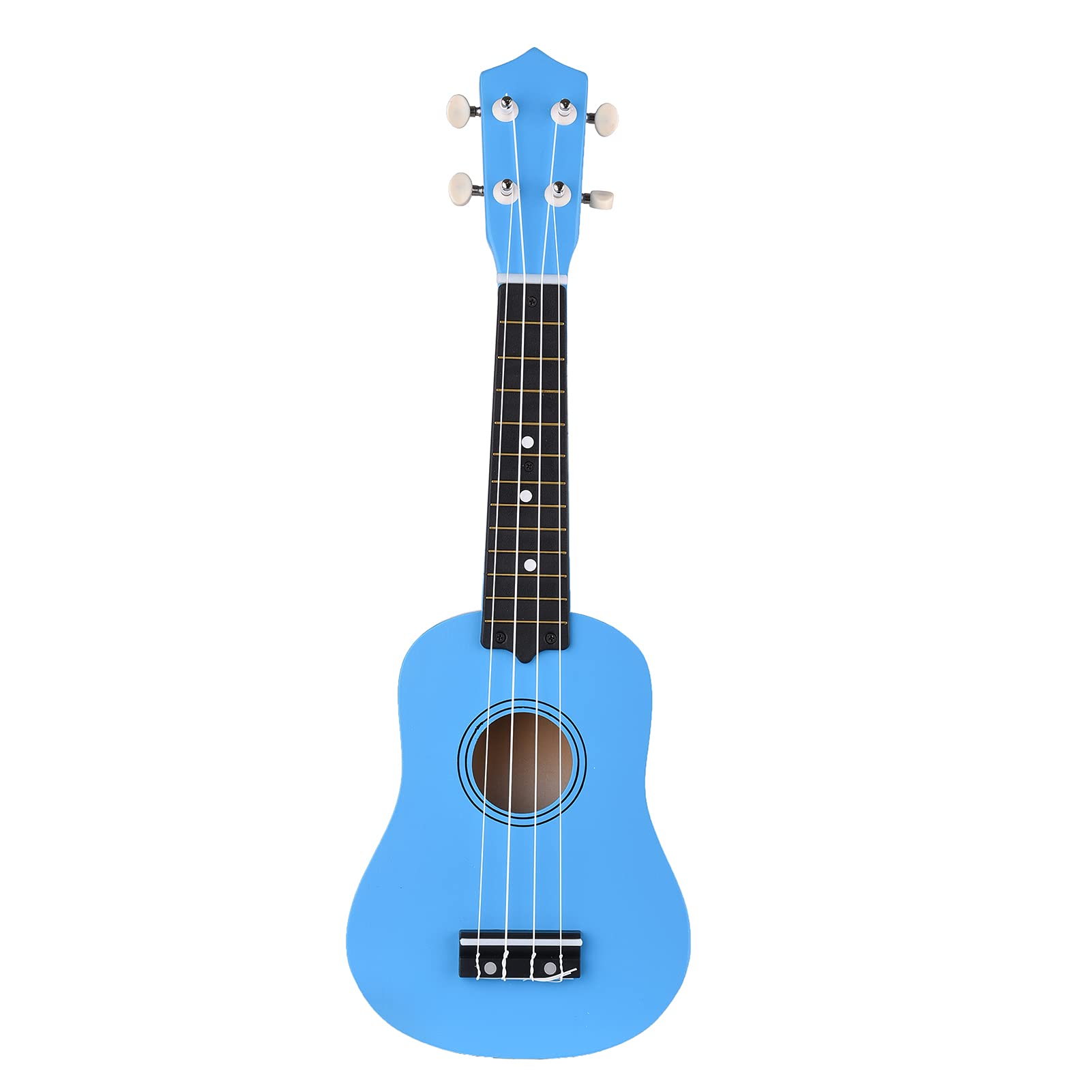 Ejoyous Ukulele da 21 Pollici, Strumento in Legno a 4 Corde con Impugnatura Comoda per Principianti e Amanti della Musica per Bambini (BLUE)