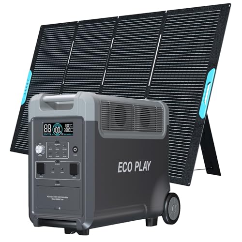 ECO PLAY 400W ポータブル電源 Amazon.co.jp: 【進級版】Eco Play 3600 Pro ポータブル電源 + 400W