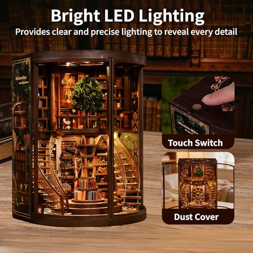 Qwakay Dreamy Bookstore Book Nook Kit thumbnail 3