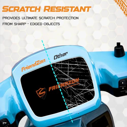Image of Screen Guard for OLA S1 / S1 Pro / S1 Air EV Scooter | 7-Inch Digital Cluster Protector | Scratch Resistant | Anti-Fingerprint | [Not Tempered Glass]
