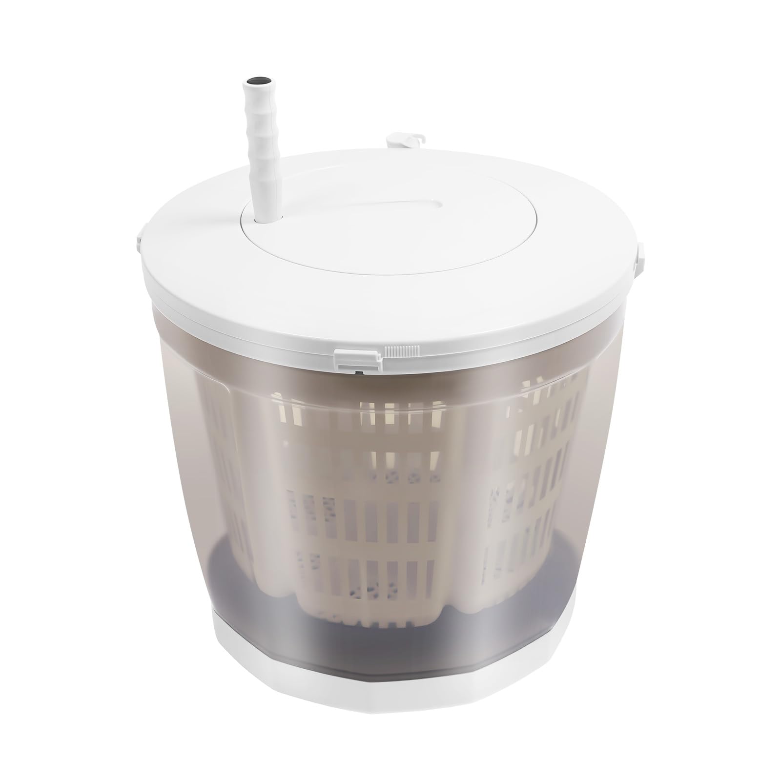 Centrifuga manuale 2 in 1, 35 x 35 x 32 cm, lavatrice non elettrica