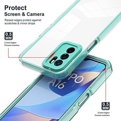MOONCASE Cover per Oppo A16/16S, Custodia