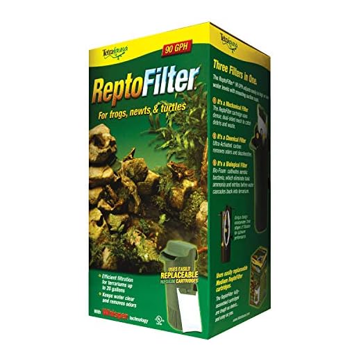 Tetra ReptoFilter, Terrarium Filtration, Keeps Water Clear