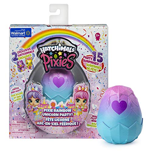 Hatchimals Pixies Exclusive - Pixie Rainbow Unicorn Party!