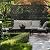 Metal Privacy Screen for Outdoor Freestanding Privacy Screens, 72" H x 44" W Patio Decorative Metal Fence Panels with Stand, Portable Divider Screens for Outside Deck Balcony Garden and Indoor