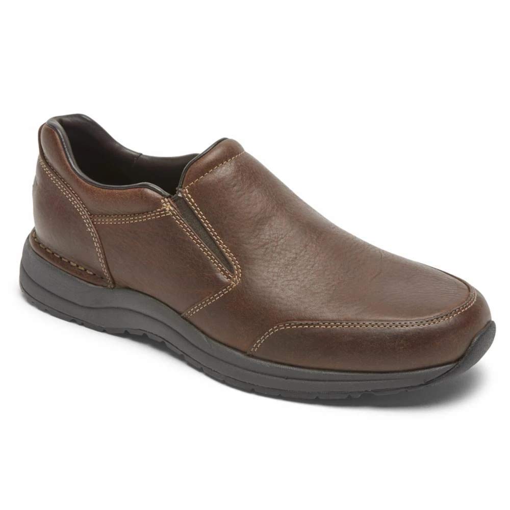 RockportEdge Hill II Double Gore Men's Slip On 15 D(M) US Brown