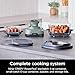 Ninja Crispi Air Fryer, Microwave, Freezer & Dishwasher Safe, Non Toxic Glass Portable Cooking System, 4 QT & 6 Cup Glass Containers with Storage Lids, Easy Meals, Air Fry, Bake, Green, FN101SG