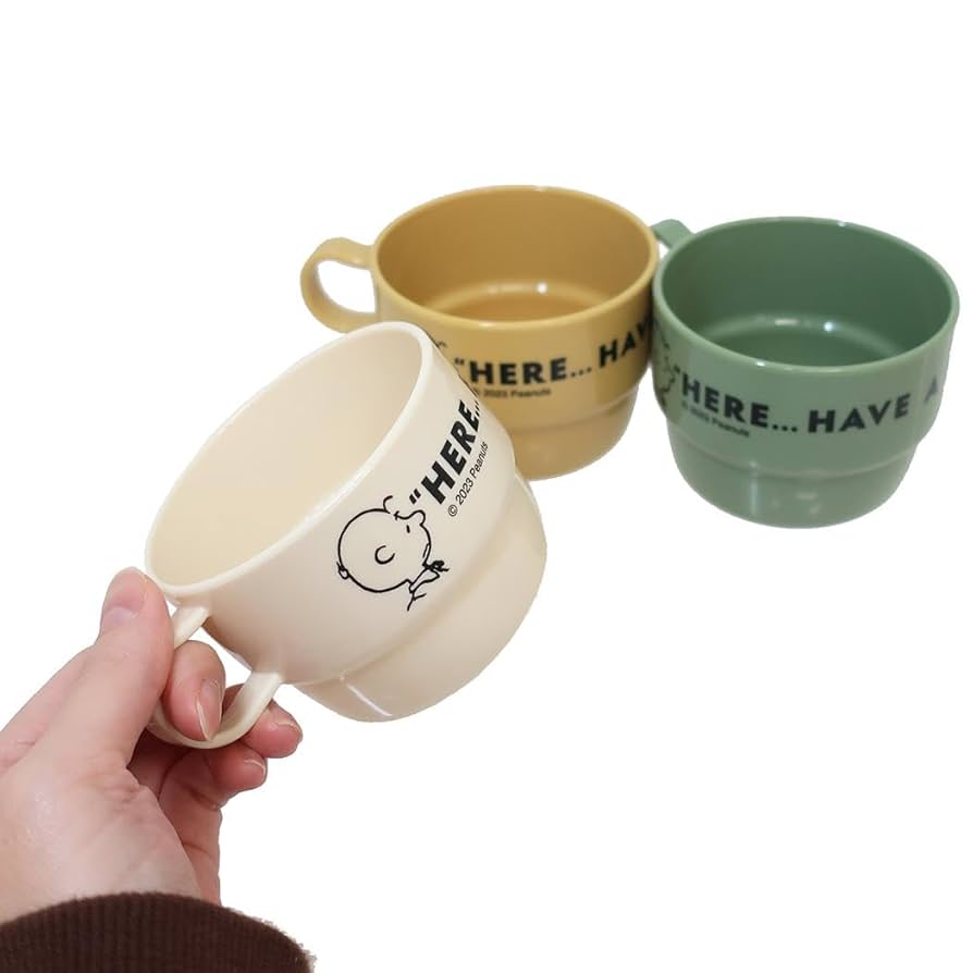 Amazon.co.jp: スヌーピー[プラカップ]コップ3個セット/HAVE A