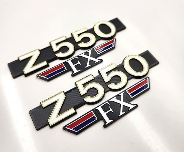 Z400FX サイドカバー　ゴールドエンブレム　当時物 Z400FX サイドカバーゴールドエンブレム当時物